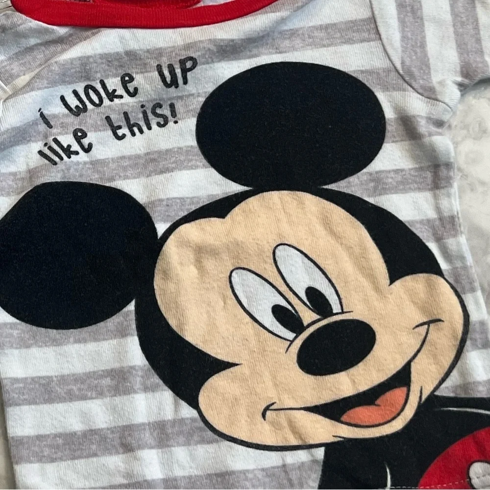 Disney Red and Black Baby Outfit I woke up like this